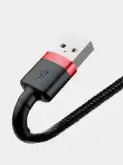 Красный кабель Baseus Premium Cafule Cable (2.4A, USB/Lightning для Apple iPhone)