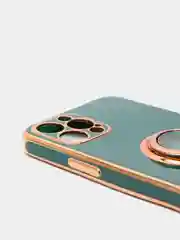 Бежевый чехол с кольцом для  айфон IPhone XS XR XS Max 11 Pro 12 12 Mini 12 Pro Max 13 13 Pro Max