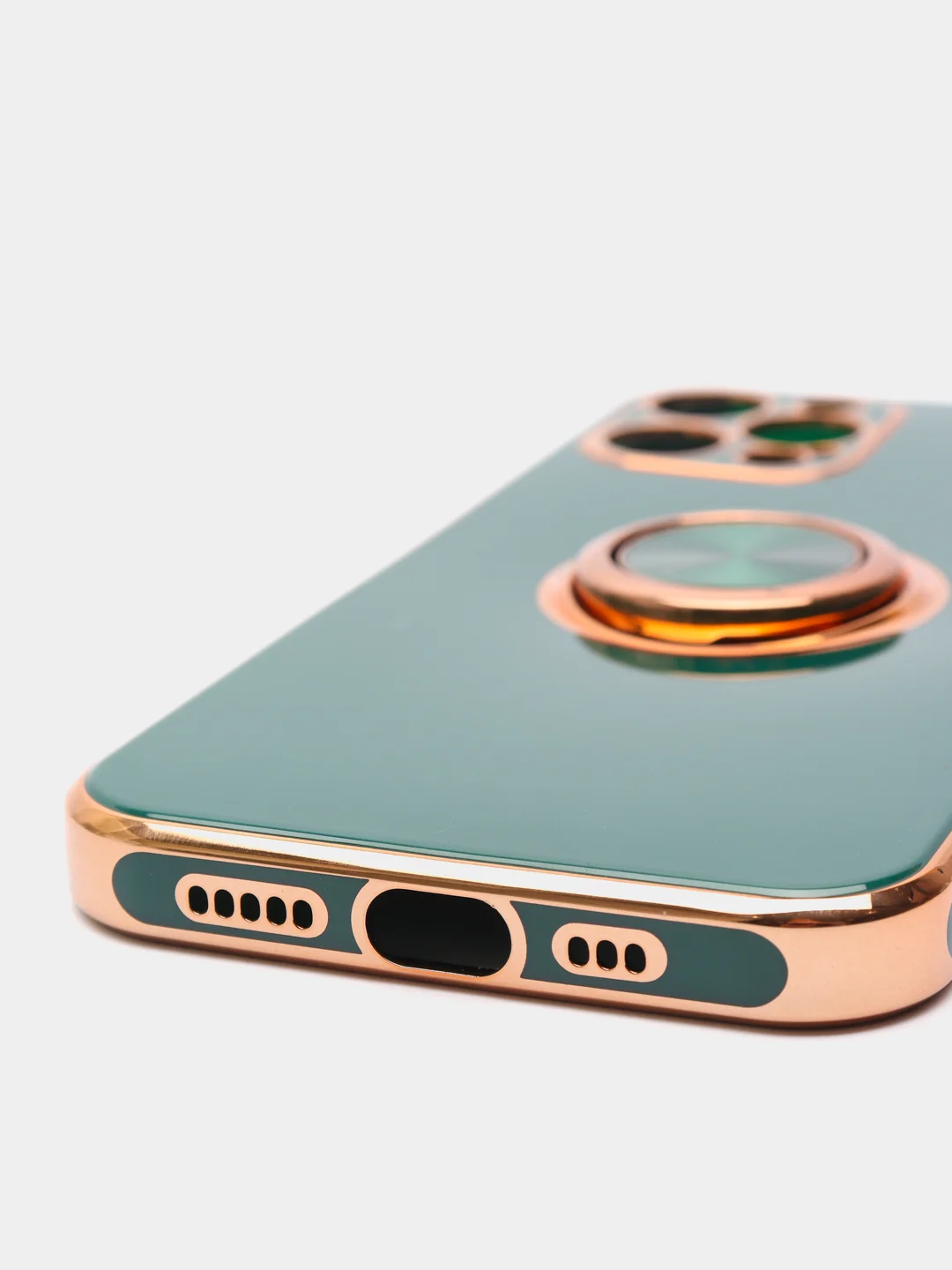 Бежевый чехол с кольцом для  айфон IPhone XS XR XS Max 11 Pro 12 12 Mini 12 Pro Max 13 13 Pro Max