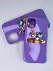 Пурпурный чехол iPhone X, 11, 12 Pro Max