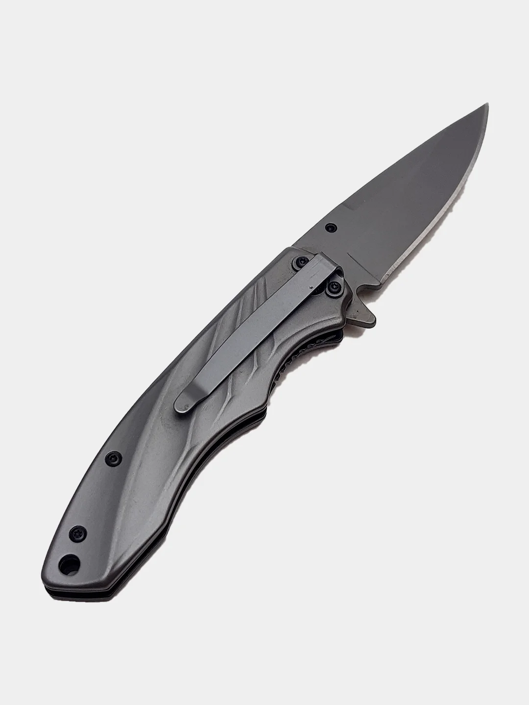 Нож туристический browning, серый, 20 см
