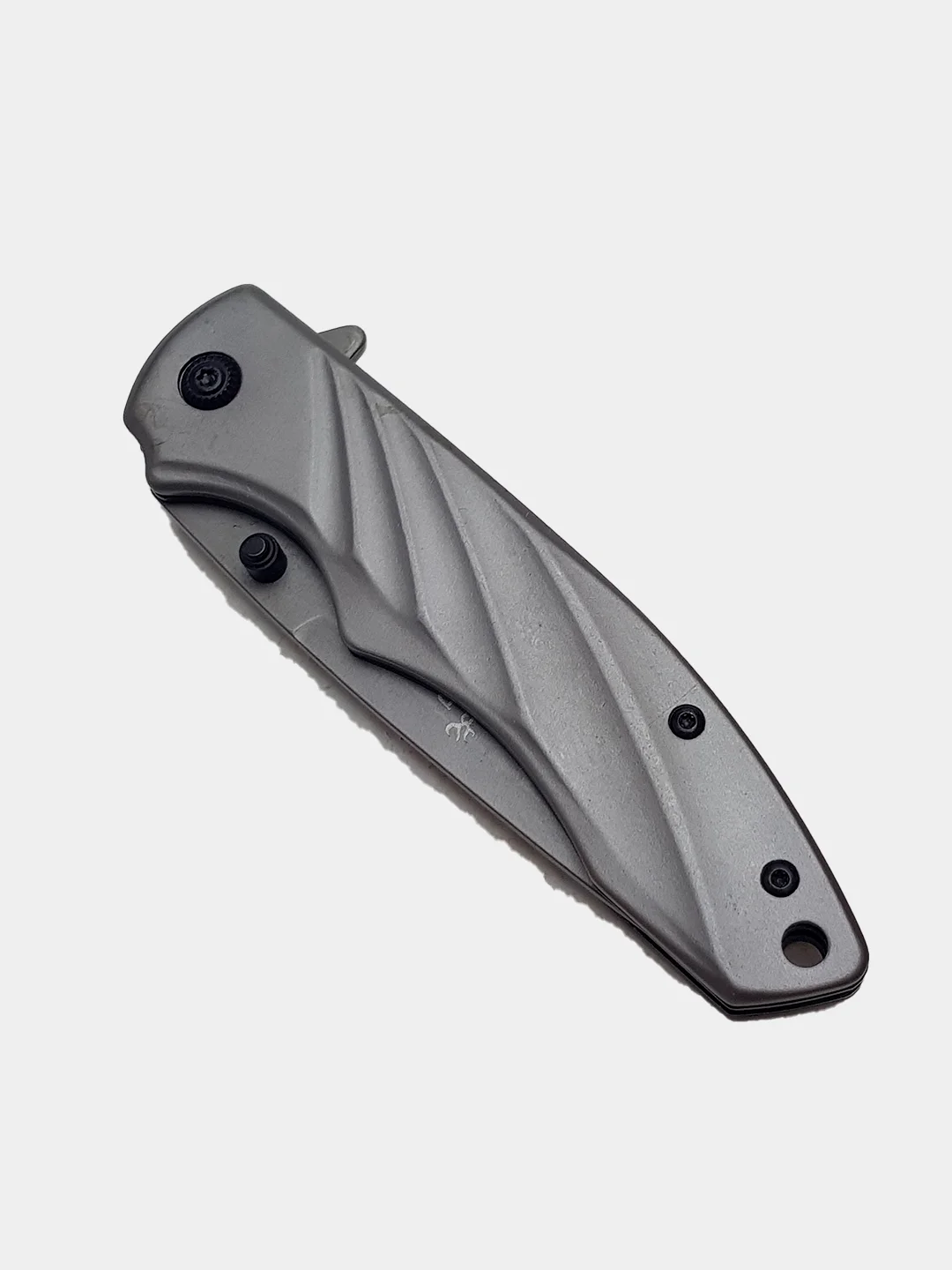 Серый меланж нож туристический browning, серый, 20 см