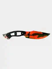 Красный нож деревянный охотник кс го / cs go