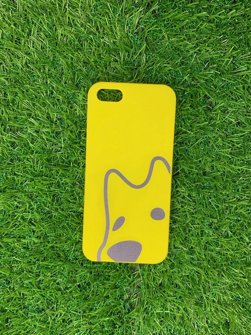 Желтый чехол накладка для Iphone 5/5s/SE