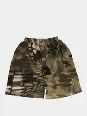 Белый шорты детские с принтом Хлопок