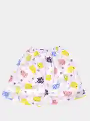 Розовый шорты детские с принтом Хлопок