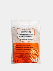 Наполнитель для кошачьего туалета ЭкоМир (эко мир) цеолитовый, крупная фракция 2 кг