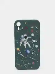 Лесной зеленый чехол "NASA" для iPhone 7/8 Plus/X/XS/XR Max/11 Pro Max/12/13 Pro max/mini