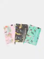 Ежедневник "Animals" в линейку, недатированный, твердая обложка, А5, 96 листов pkt