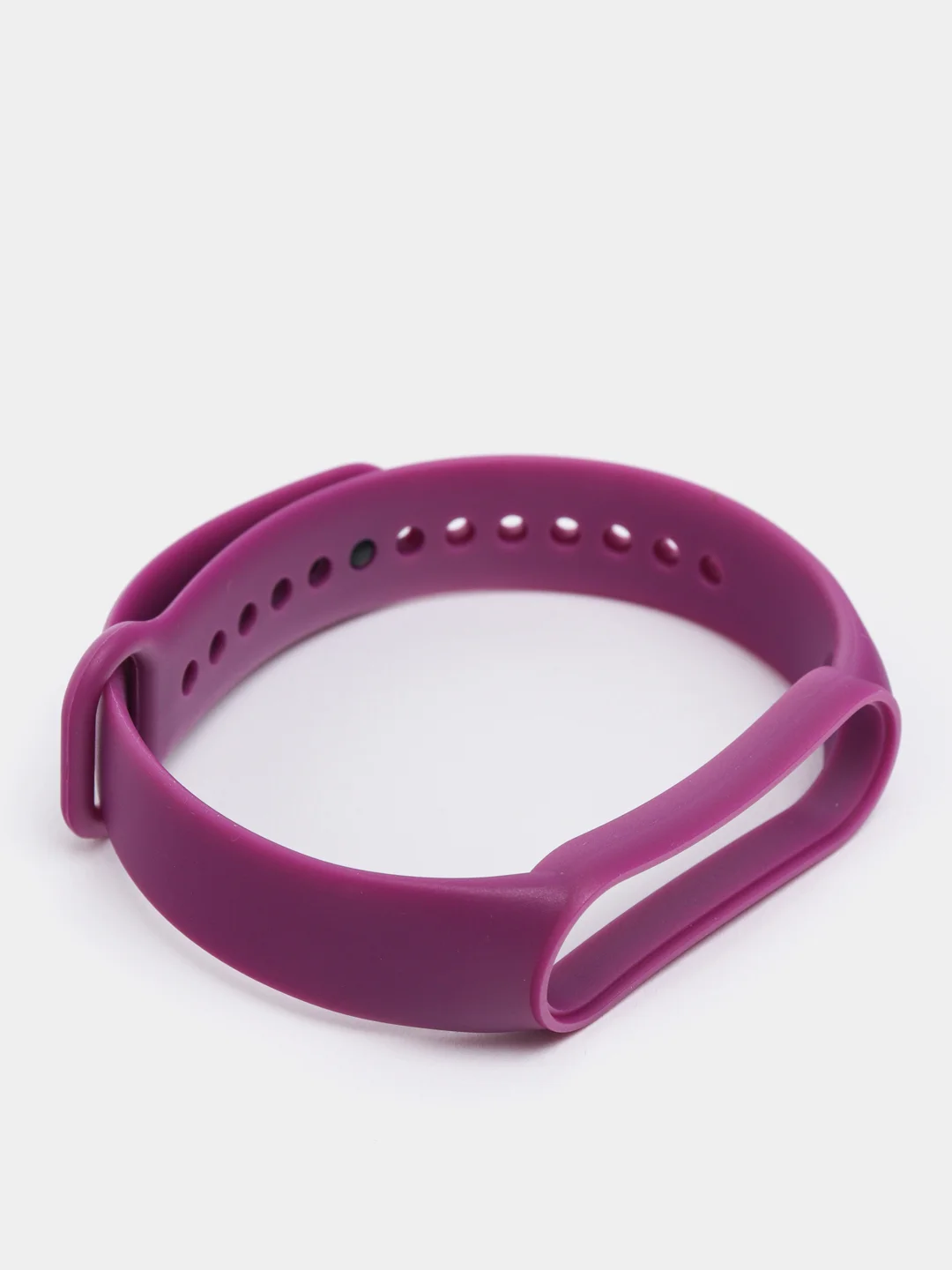 Пурпурный силиконовый ремешок для Xiaomi Mi Band 5, Mi Band 6, ми банд 5/6