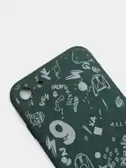 Белый чехол силиконовый Pokemon "Пикачу" для iPhone 7/8 Plus/XS/XR/SE Max/11/12 Pro Max/13