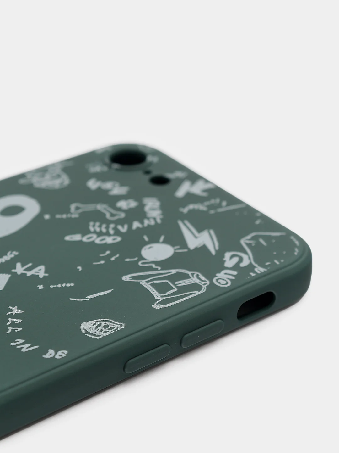 Белый чехол силиконовый Pokemon "Пикачу" для iPhone 7/8 Plus/XS/XR/SE Max/11/12 Pro Max/13