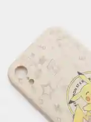 Белый чехол силиконовый Pokemon "Пикачу" для iPhone 7/8 Plus/XS/XR/SE Max/11/12 Pro Max/13