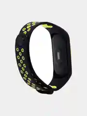 Силиконовый ремешок для Xiaomi Mi Band 3 и Mi Band 4 (Спортивный)