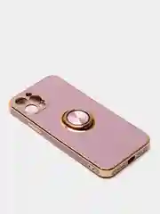Бежевый чехол с кольцом для  айфон IPhone XS XR XS Max 11 Pro 12 12 Mini 12 Pro Max 13 13 Pro Max