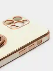 Бежевый чехол с кольцом для  айфон IPhone XS XR XS Max 11 Pro 12 12 Mini 12 Pro Max 13 13 Pro Max