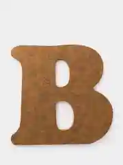Деревянные буквы и цифры