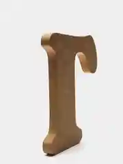Деревянные буквы и цифры