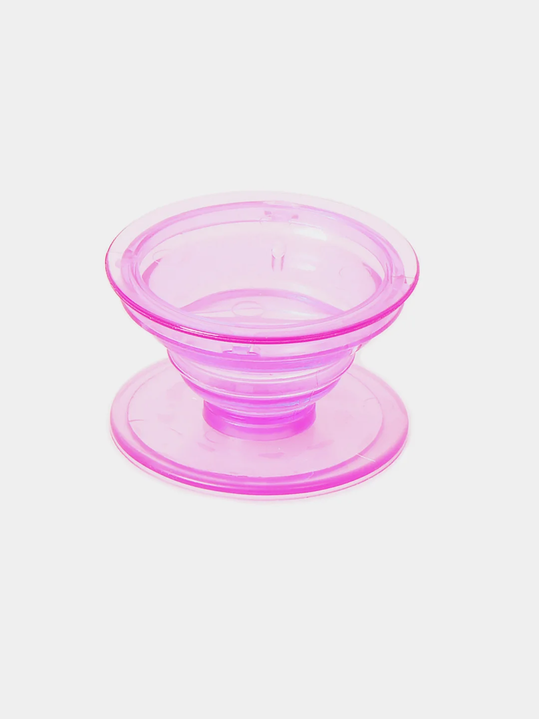 Красный держатель для телефона прозрачный Попсокет PopSocket