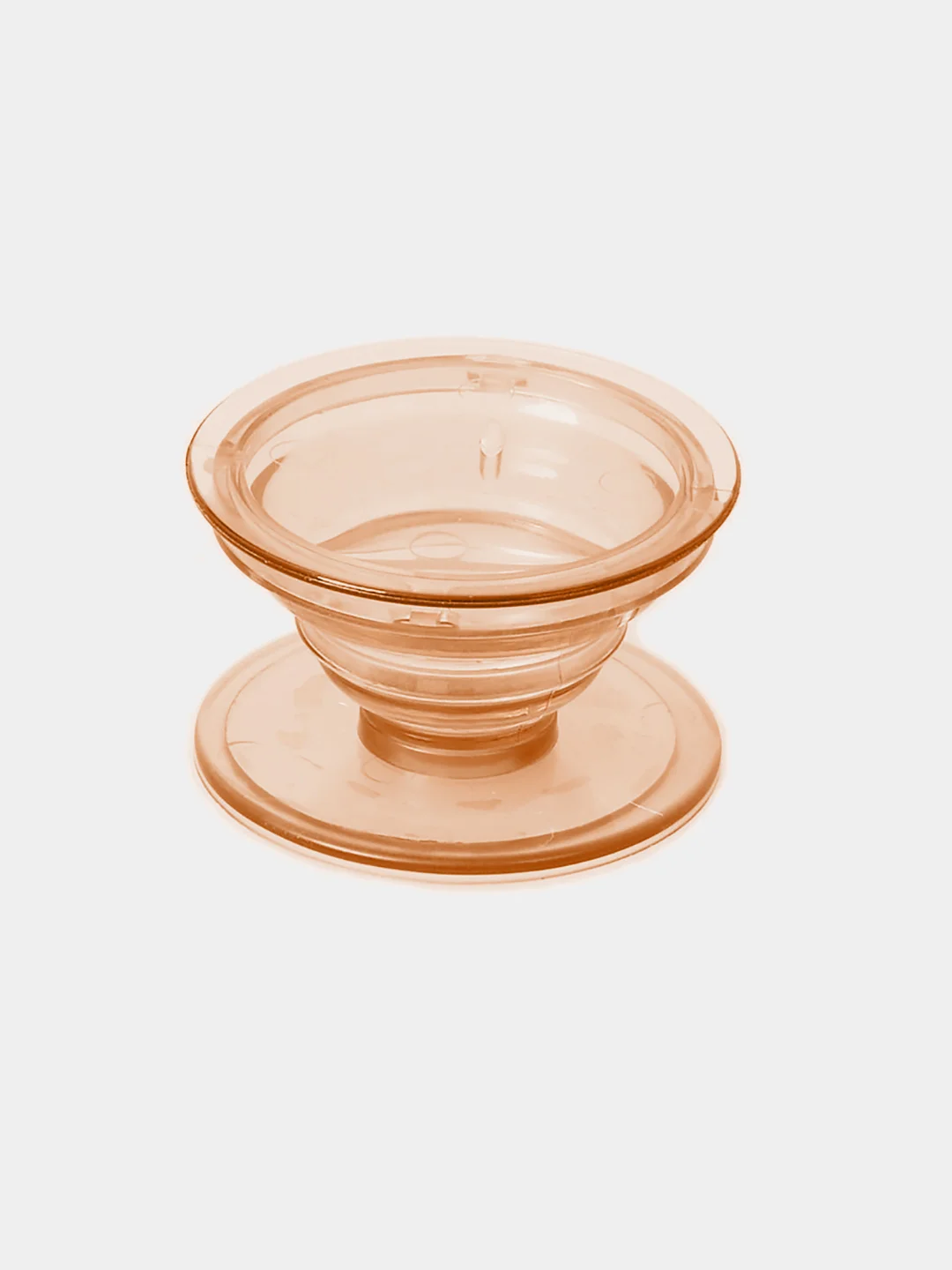 Коричневый держатель для телефона прозрачный Попсокет PopSocket