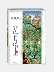 Пазлы 1000 элементов Панорама "Джунгли"