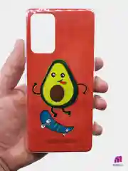 Терракотовый чехол Samsung Galaxy A72 4G с рисунком