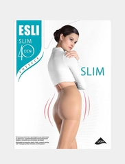 Колготки ESLI "Slim", 40 ден, светло-бежевые