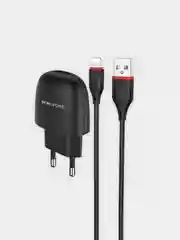 Зарядное устройство Borofone BA49A с кабелем Lighting
