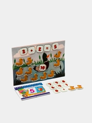Утята. Состав числа": игра для детей старше 3-х лет из фетра + математический тренажер