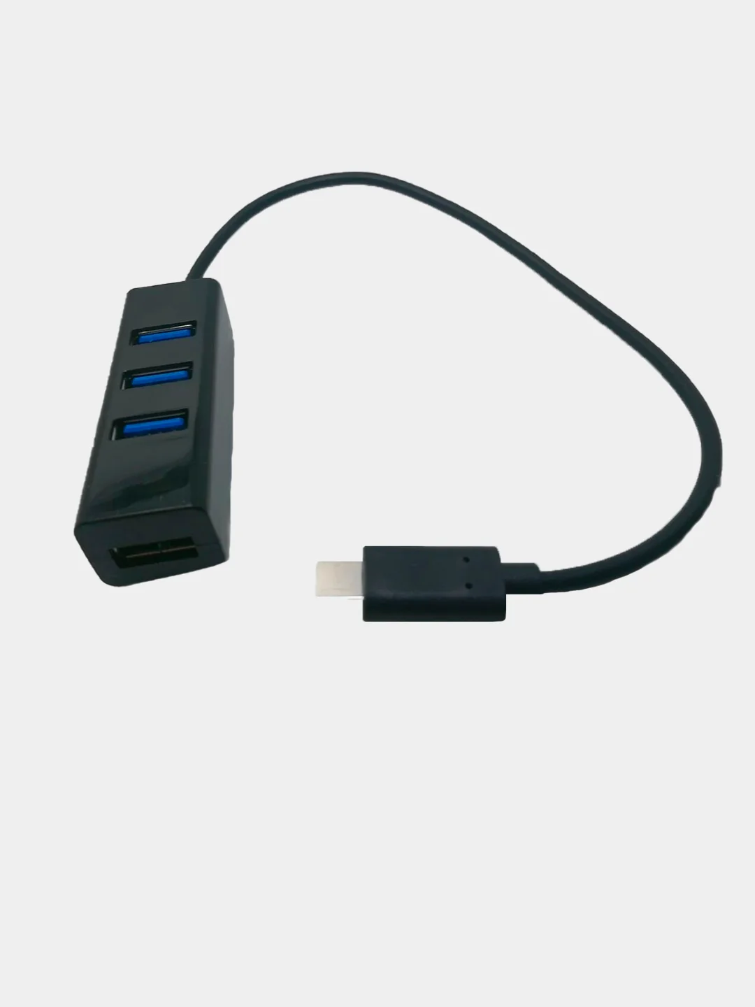 Белый разветвитель USB Hub Type-C 3.1, с 4 портами