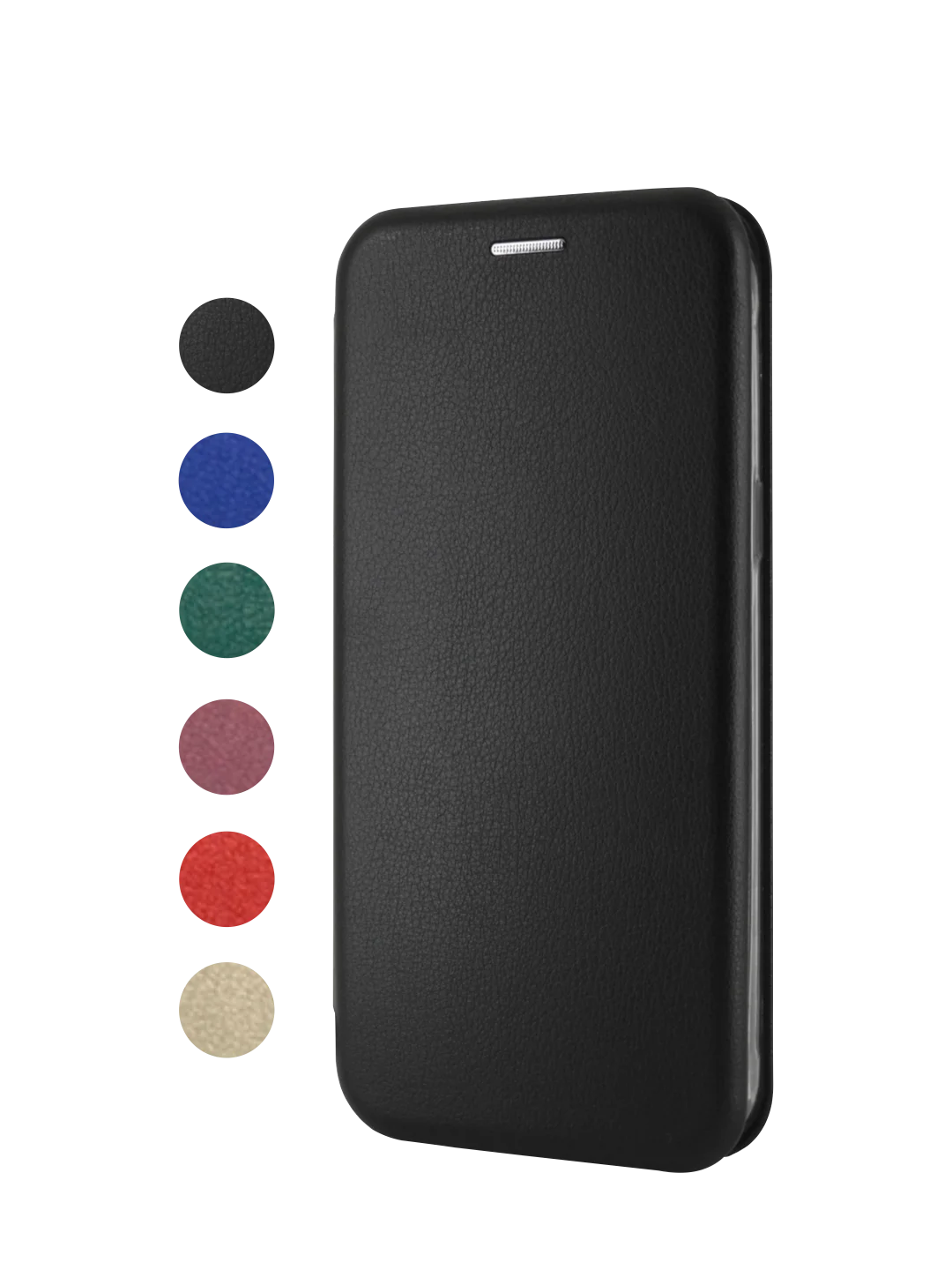 Багровый чехол книжка для Oppo Realme C11 2020