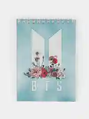 Фуксия блокноты BTS K-POP, БТС