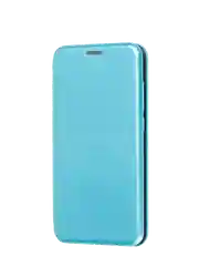 Голубой чехол-книжка для Realme C21 2021