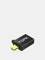 Угольный otg-переходник с Type-C на USB