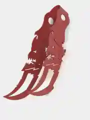 Красный щипцы для кальяна FIRE BOWLE "Гоблин"