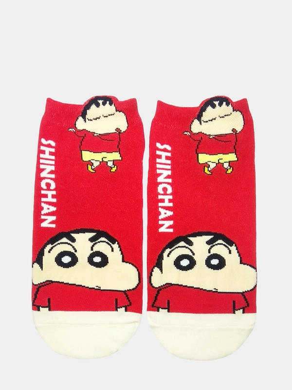 Носки короткие с принтом "Манга Crayon Shin-chan Shinchan"