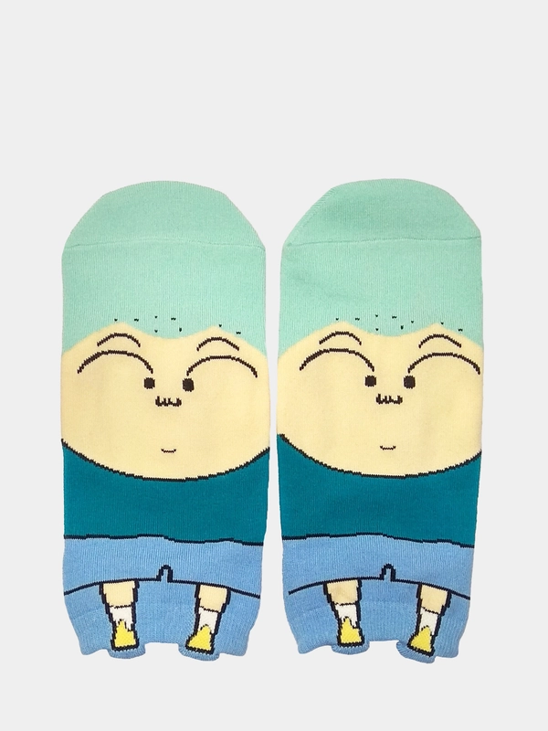 Носки короткие с принтом "Манга Crayon Shin-chan Masao Kun"