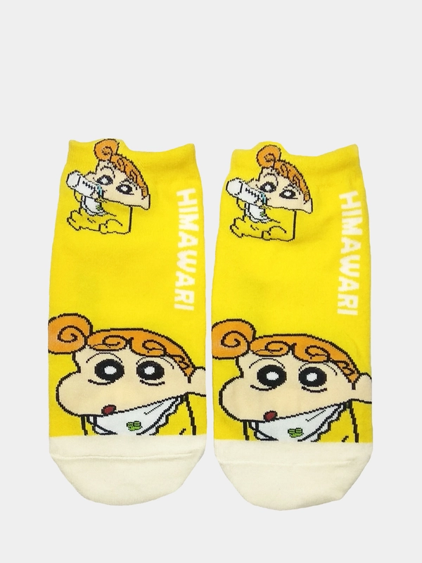 Носки короткие с принтом "Манга Crayon Shin-chan Himawari"