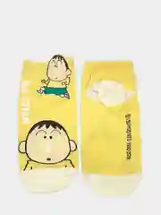 Носки короткие с принтом "Манга Crayon Shin-chan Bo Chan"