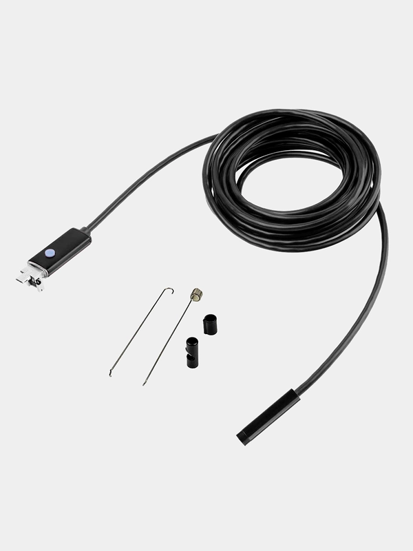 Эндоскоп водонепроницаемый с подсветкой Орбита OT-SME11, 640 х 480, USB microUSB