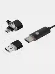 Эндоскоп водонепроницаемый с подсветкой Орбита OT-SME11, 640 х 480, USB microUSB