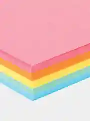 Цветная бумага двусторонняя, медиум