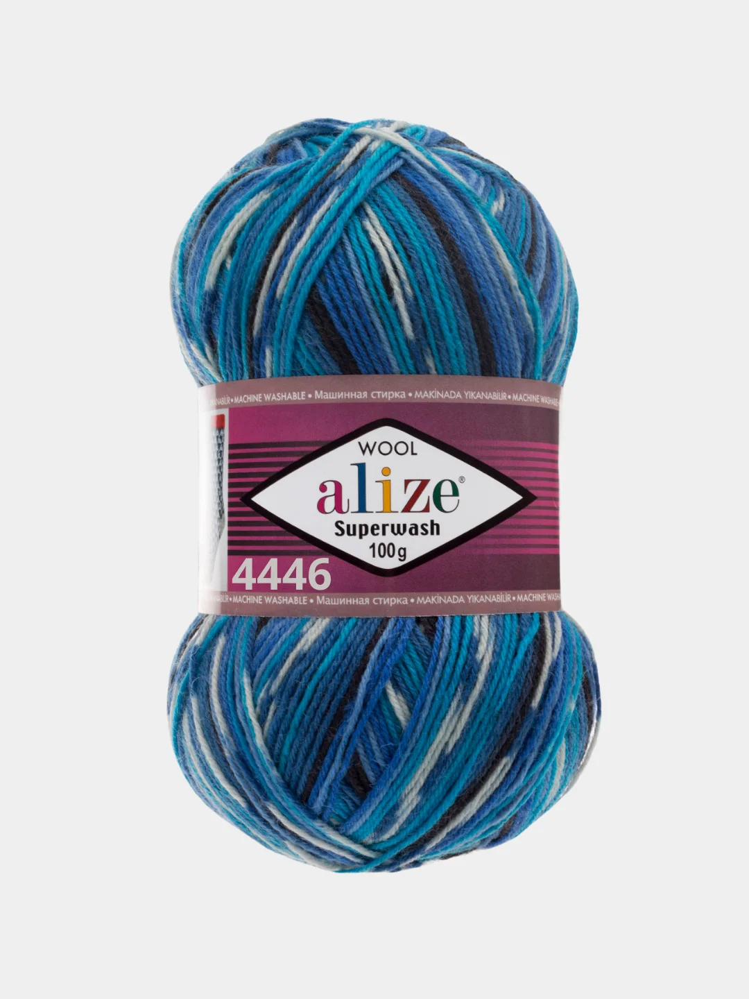 Носочная пряжа Alize Superwash, 100 г, 420 м