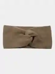 Хаки повязка на голову, утепленная, двухслойная, вязаная