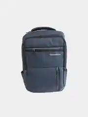Синий рюкзак городской с кабелем USB