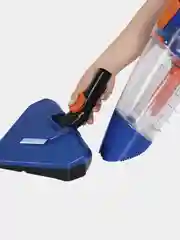 Синий вертикальный ручной пылесос Arnica Klik Klak, синий