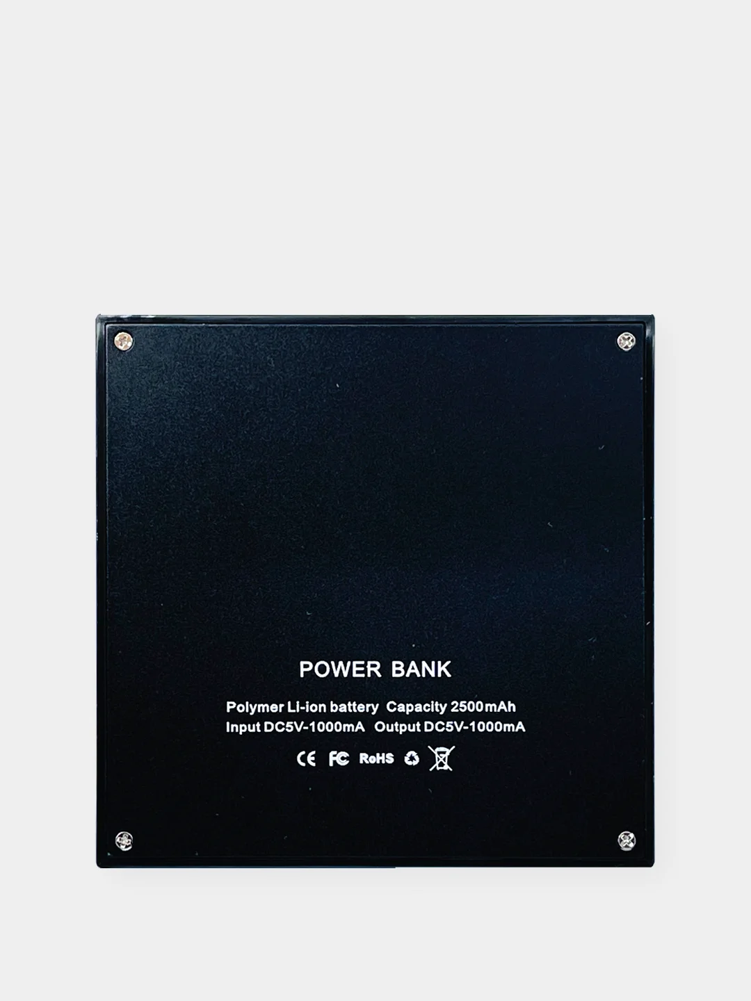 Оранжевый power Bank внешний аккумулятор slim 2500 mAh