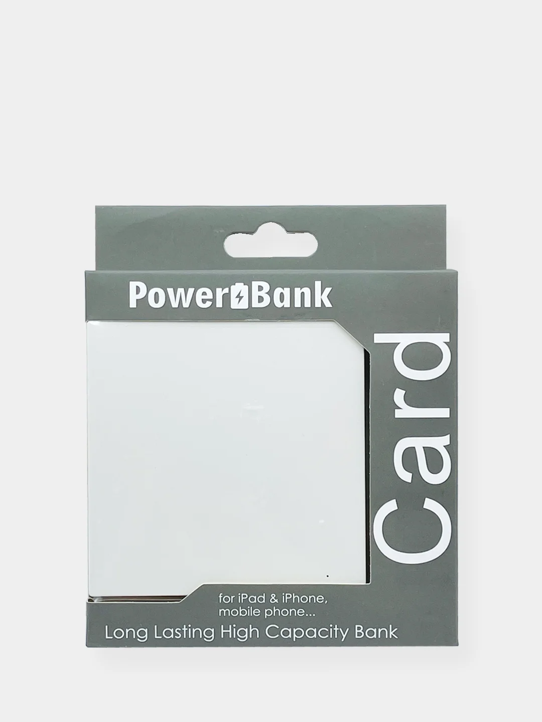 Оранжевый power Bank внешний аккумулятор slim 2500 mAh