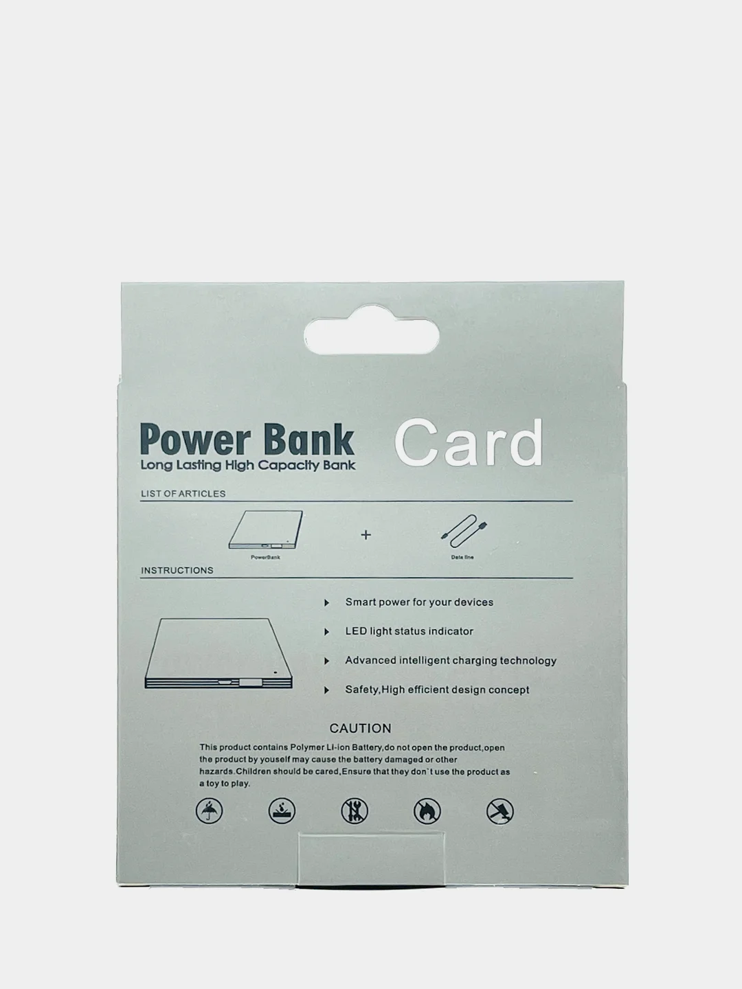 Оранжевый power Bank внешний аккумулятор slim 2500 mAh