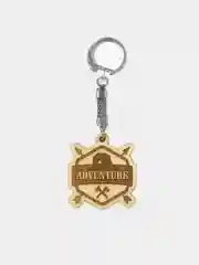 Брелок сувенирный ADVENTURE (путешествие), длина 4,5 см/Сувениры/Подарки